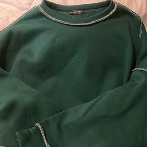 Stitch detail crew neck